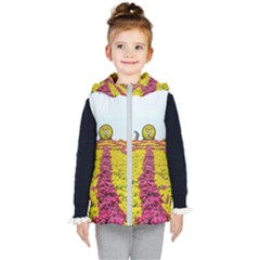 Beautiful Garden Kids  Hooded Puffer Vest by 1212