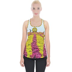 Beautiful Garden Piece Up Tank Top by 1212