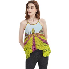 Beautiful Garden Flowy Camisole Tank Top by 1212