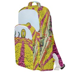 Beautiful Garden Double Compartment Backpack