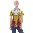 Beautiful garden Women s Short Sleeve Pocket Shirt View1