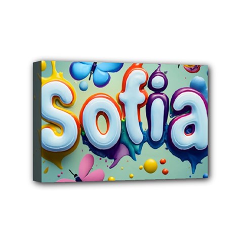 Sofia Mini Canvas 6  X 4  (stretched) by 1212