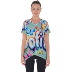 Sofia Cut Out Side Drop T-shirt