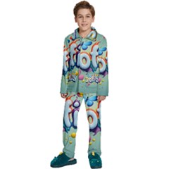 Sofia Kids  Long Sleeve Velvet Pajamas Set