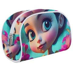 Beautiful Flowers With Cartoon Make Up Case (medium) by 1212