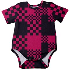 Cube Square Block Shape Creative Baby Short Sleeve Bodysuit by Amaryn4rt