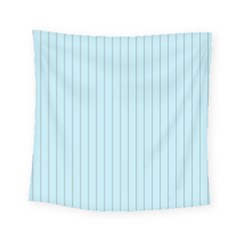 Stripes Striped Turquoise Square Tapestry (small)