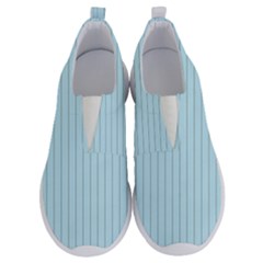 Stripes Striped Turquoise No Lace Lightweight Shoes by Amaryn4rt