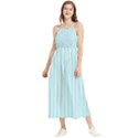 Stripes Striped Turquoise Boho Sleeveless Summer Dress View1