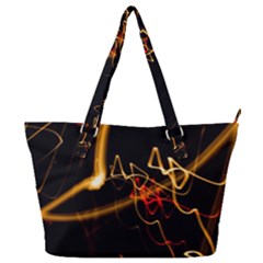 Abstract Full Print Shoulder Bag by Amaryn4rt