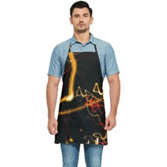 Abstract Kitchen Apron by Amaryn4rt