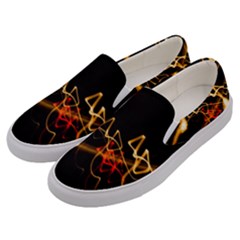 Abstract Men s Canvas Slip Ons by Amaryn4rt