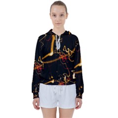 Abstract Women s Tie Up Sweat