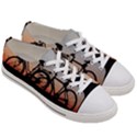 Bicycles Wheel Sunset Love Romance Men s Low Top Canvas Sneakers View3