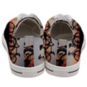 Bicycles Wheel Sunset Love Romance Men s Low Top Canvas Sneakers View4