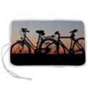 Bicycles Wheel Sunset Love Romance Pen Storage Case (M) View1