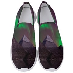 Fantasy Pyramid Mystic Space Aurora Men s Slip On Sneakers by Grandong