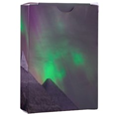 Fantasy Pyramid Mystic Space Aurora Playing Cards Single Design (rectangle) With Custom Box by Grandong