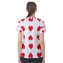 Heart Red Love Valentines Day Women s Sport Mesh T-Shirt View2