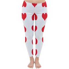 Heart Red Love Valentines Day Classic Winter Leggings