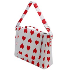 Heart Red Love Valentines Day Box Up Messenger Bag by Bajindul