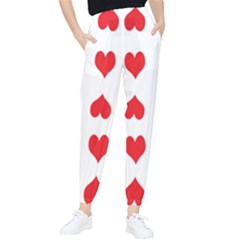 Heart Red Love Valentines Day Women s Tapered Pants by Bajindul