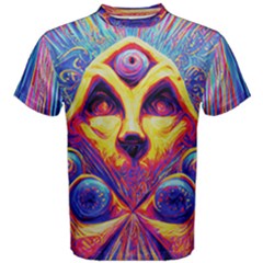 Melted Face Cotton T-shirt