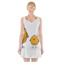 Chick Easter Cute Fun Spring V-Neck Sleeveless Dress View2