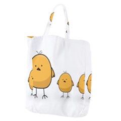 Chick Easter Cute Fun Spring Giant Grocery Tote by Ndabl3x