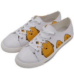 Chick Easter Cute Fun Spring Women s Low Top Canvas Sneakers by Ndabl3x