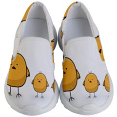 Chick Easter Cute Fun Spring Kids Lightweight Slip Ons by Ndabl3x