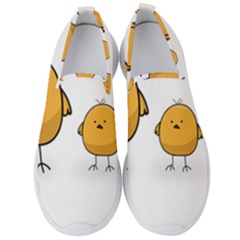 Chick Easter Cute Fun Spring Men s Slip On Sneakers by Ndabl3x