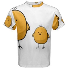 Chick Easter Cute Fun Spring Men s Cotton T-shirt by Ndabl3x