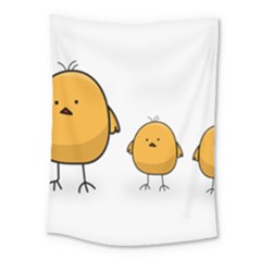 Chick Easter Cute Fun Spring Medium Tapestry by Ndabl3x