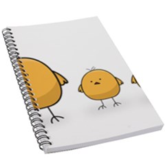 Chick Easter Cute Fun Spring 5 5  X 8 5  Notebook by Ndabl3x