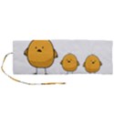 Chick Easter Cute Fun Spring Roll Up Canvas Pencil Holder (M) View1