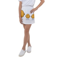 Chick Easter Cute Fun Spring Kids  Tennis Skirt by Ndabl3x