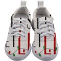 Let s Get Lit Christmas Jingle Bells Santa Claus Kids Athletic Shoes View1