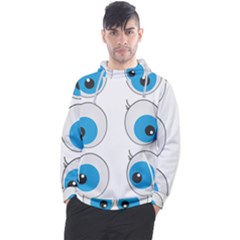 Eyes Comic Cartoon Fun Funny Toon Men s Pullover Hoodie