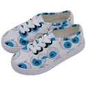 Eyes Comic Cartoon Fun Funny Toon Kids  Classic Low Top Sneakers View2