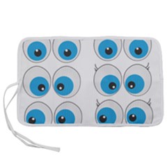 Eyes Comic Cartoon Fun Funny Toon Pen Storage Case (s) by Ndabl3x