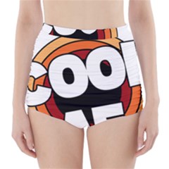 Cool Af Cool As Super High-waisted Bikini Bottoms by Ndabl3x