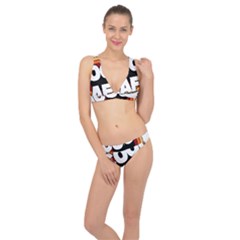 Cool Af Cool As Super Classic Banded Bikini Set  by Ndabl3x