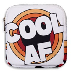 Cool Af Cool As Super Mini Square Pouch by Ndabl3x