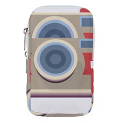 Photo Camera Machine Colorful Art Waist Pouch (large) by Ndabl3x