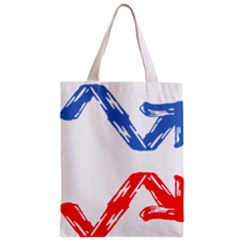 Arrow Up Down Zipper Classic Tote Bag by Ndabl3x