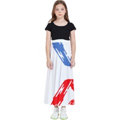 Arrow Up Down Kids  Flared Maxi Skirt by Ndabl3x