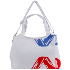 Arrow Up Down Double Compartment Shoulder Bag by Ndabl3x