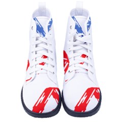 Arrow Up Down Women s High-top Canvas Sneakers by Ndabl3x