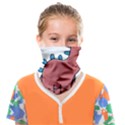 Dinosaur Dragon Drawing Cute Face Covering Bandana (Kids) View1